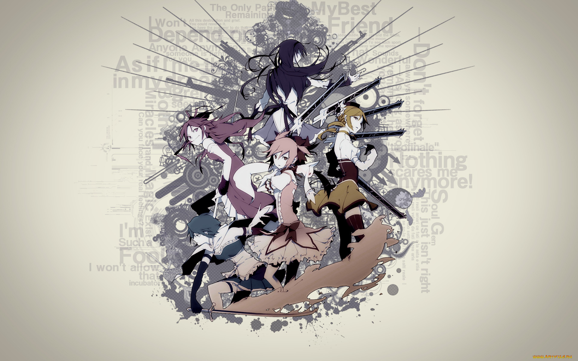 , mahou, shoujo, madoka, magika, 